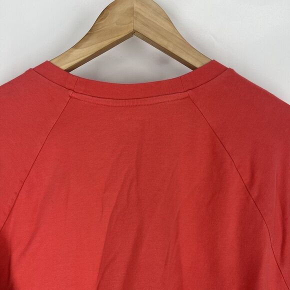 Eileen Fisher Top Size Medium Womens Pink Raglan Sleeve Crew Neck Top Stretch - Picture 6 of 7